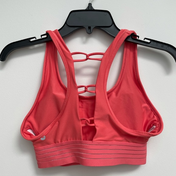 NWOT Coral color Avis sports bra - Picture 2 of 4